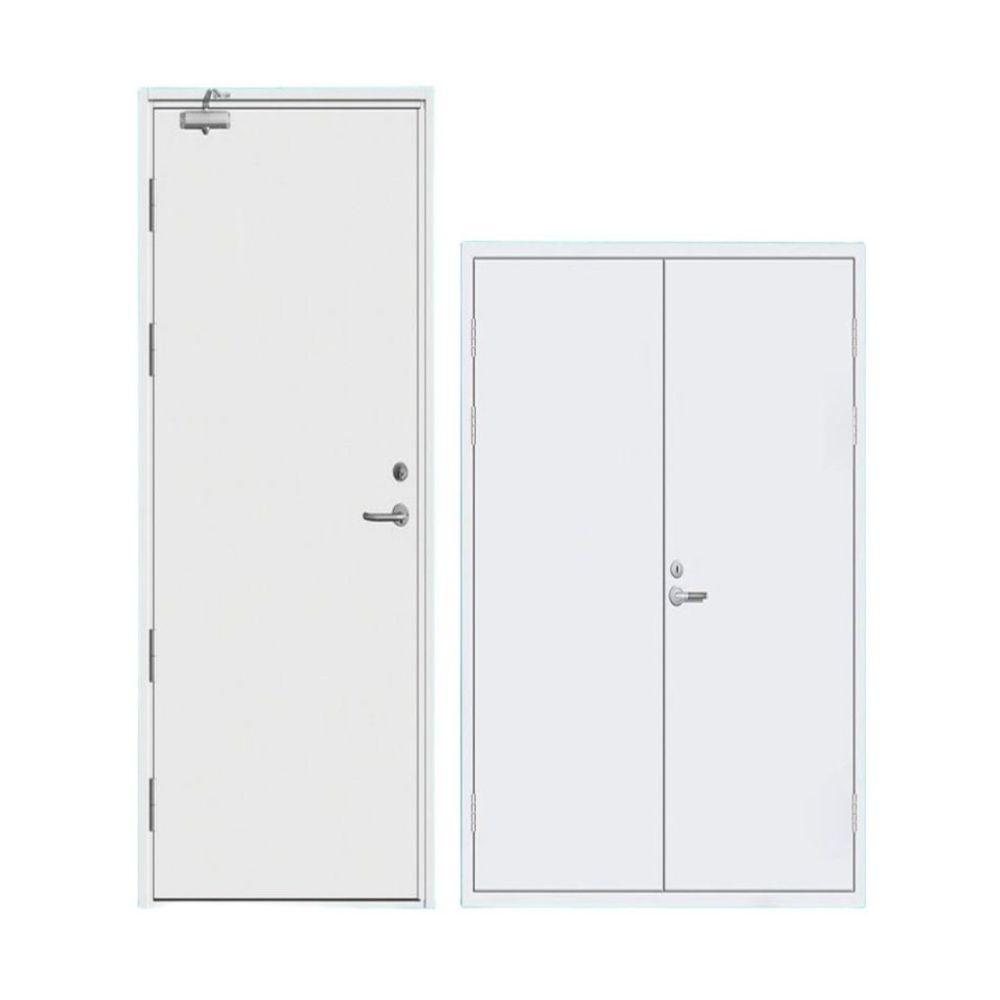 단열 방화문 안전문 공장 소방 창고 화재 90x200-230cm