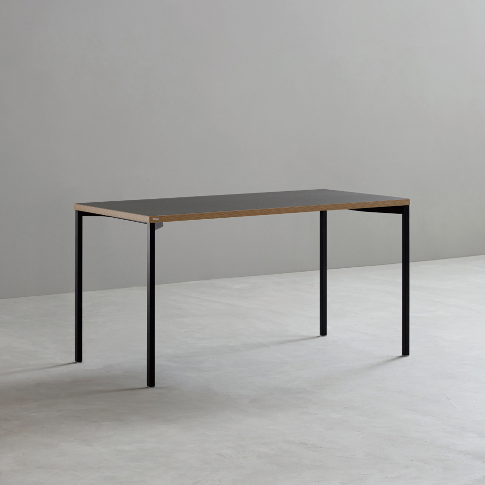 데스커 베이직 책상 1400x600mm, 빈티지블랙 - 상품 이미지