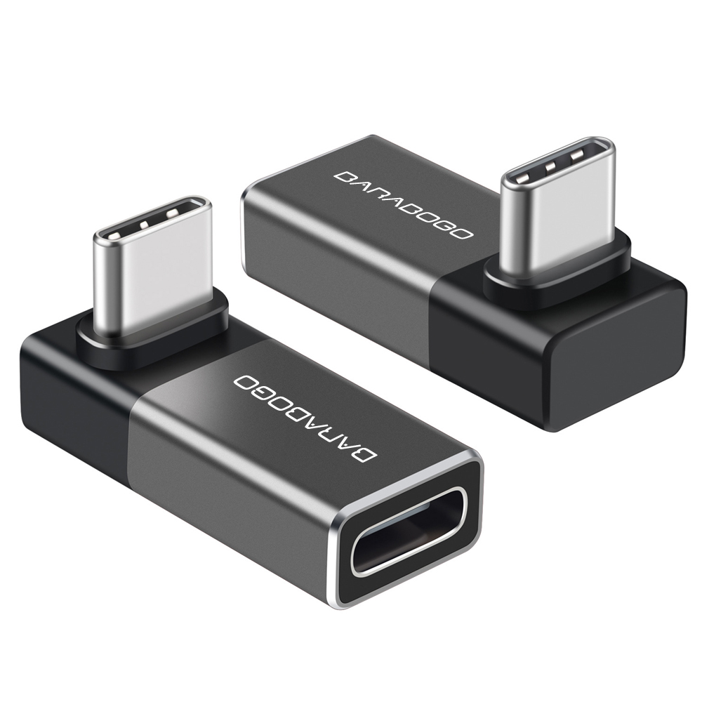 바라보고 USB4 C타입 90도 ㄱ자 변환젠더 240W 40Gbps - 상세 이미지 4