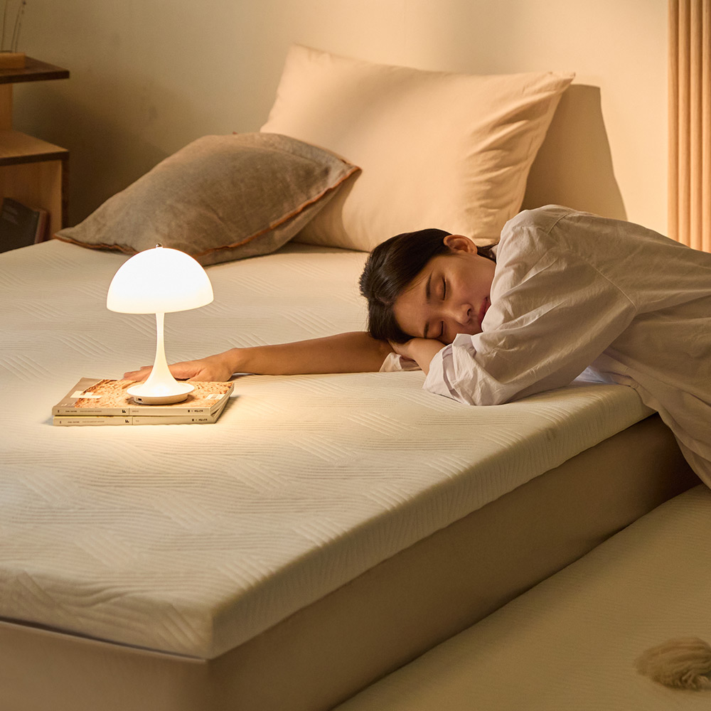 베네베딩 메모리폼 거실 바닥 토퍼 매트리스