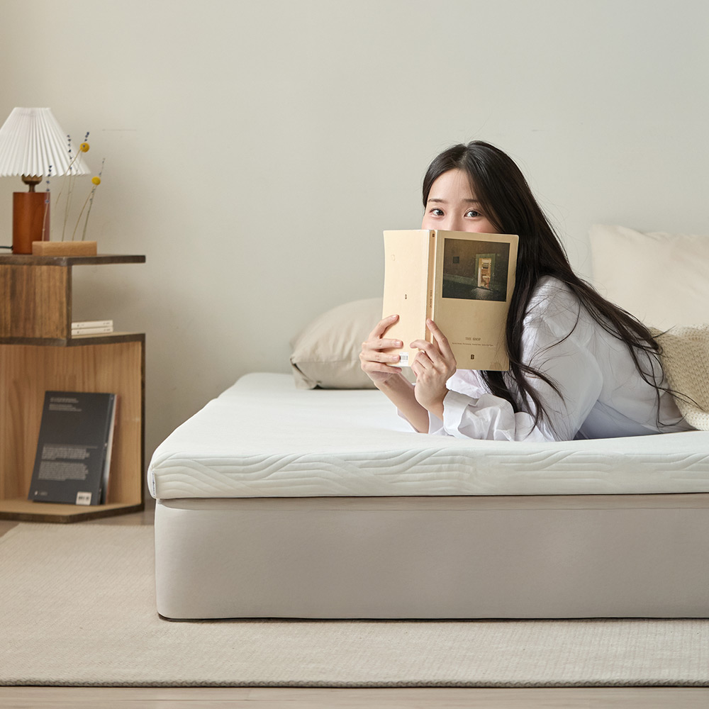 베네베딩 메모리폼 거실 바닥 토퍼 매트리스