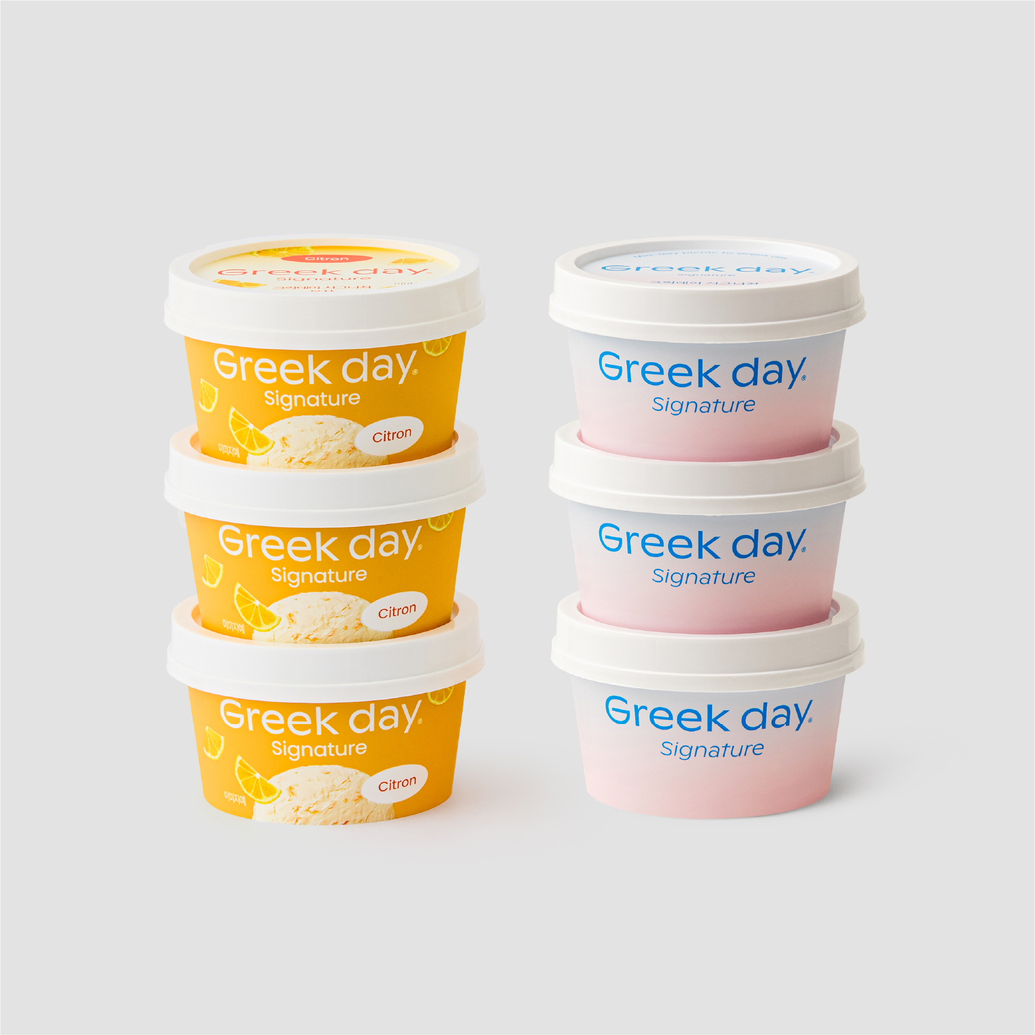 그릭데이 유자 시그니처 패키지 (유자100g 3개 + 시그니처100g 3개)