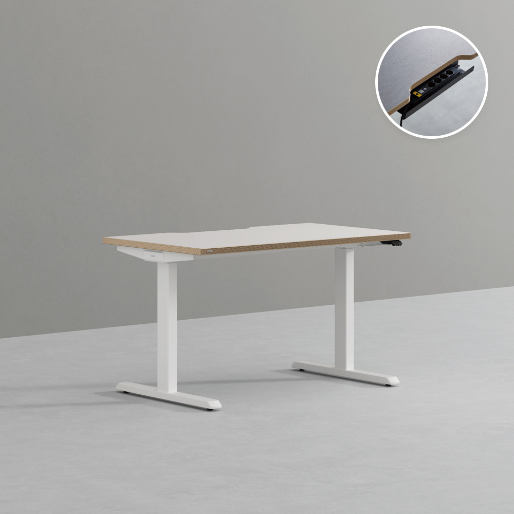 데스커 모션데스크 플러스 1200x700mm, 화이트 - 상세 이미지 4