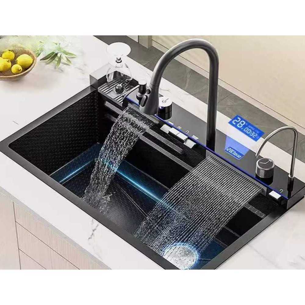 멀티싱크볼 폭포 사각볼 엠보 코팅 컵세척기 피처린서 68cm - 상품 이미지
