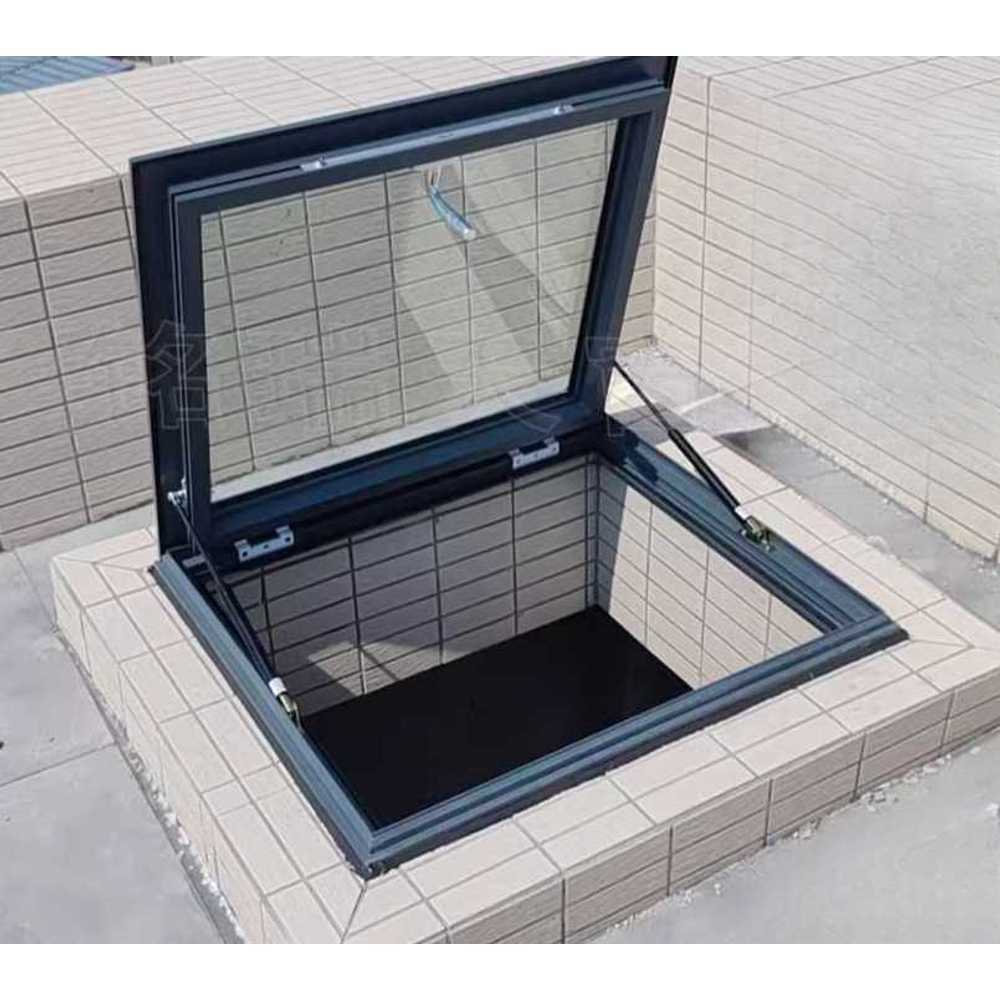 지붕 채광창 자연 채광 창호 자재 윈도우 루프 개폐 대형 80x80 - 상품 이미지