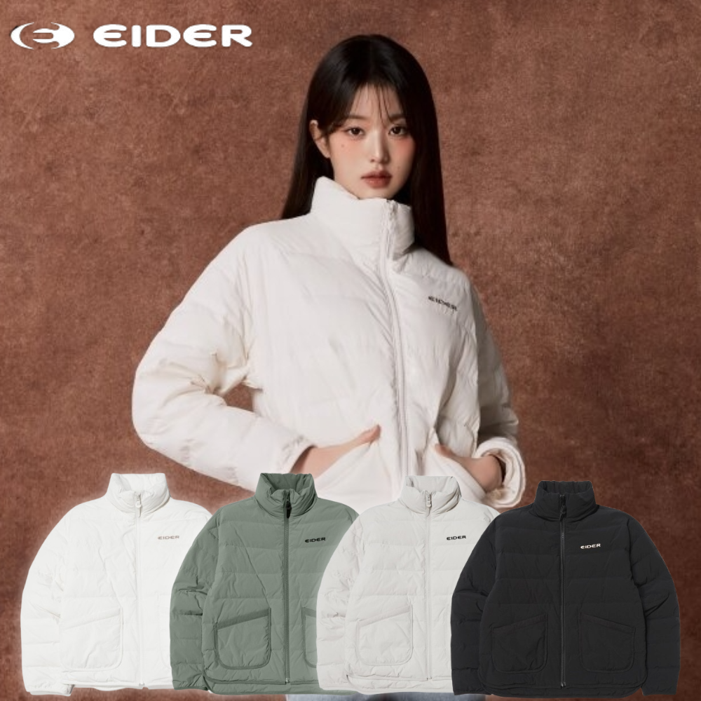 아이더 여성 경량 슬림 다운 패딩 자켓 겨울용 보온 아우터