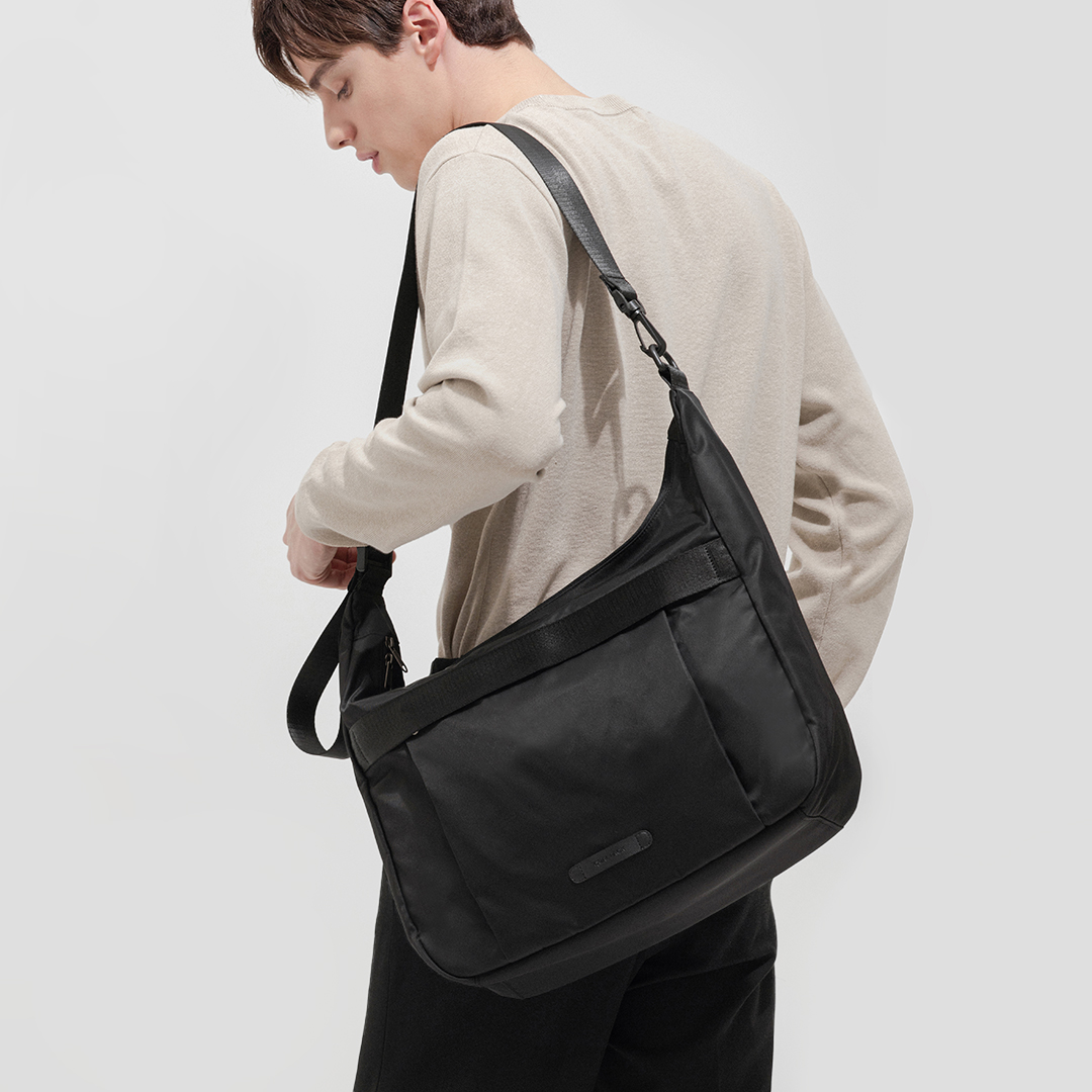 퀄팩 커렌트 메신저백 340 / 남자 크로스백 슬링백