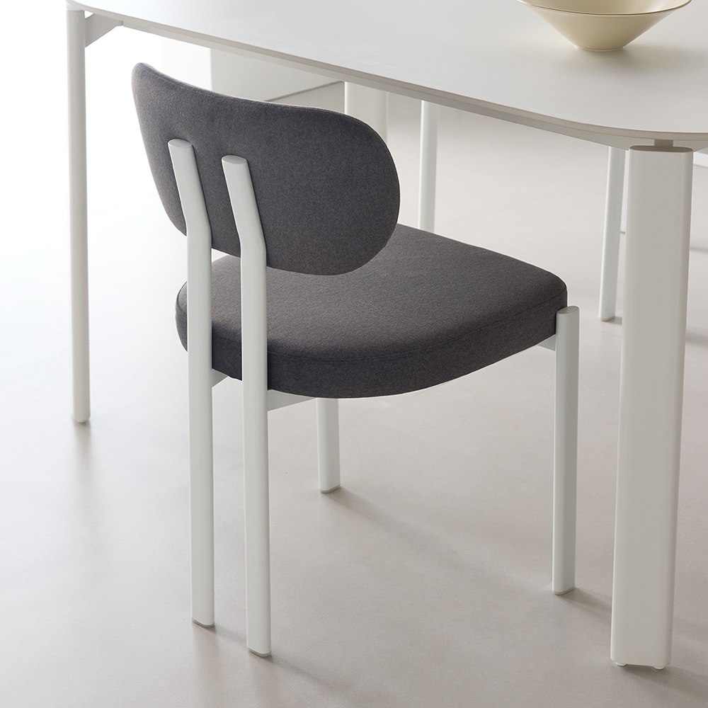 누벨 패브릭 카페 체어 다이닝 편한 식탁 의자