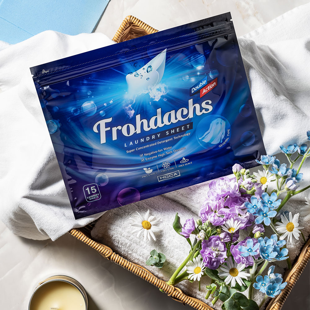 프로닥스 고농축 더블액션 시트세제 세탁세제 30매x3팩(총90매) /통돌이세탁기 드럼세탁기 공용 종이세제