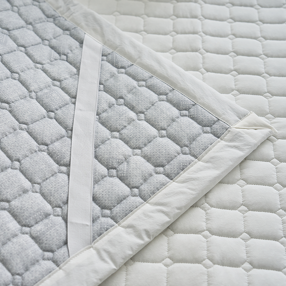 쿠에뜨 호텔식 하이엔드 고밀도 논슬립 고정밴드 심플 SS 침대패드