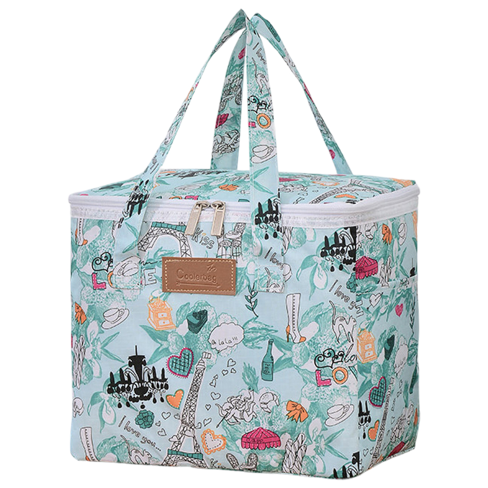 비엠 네모난 피크닉보냉백 10L 캐릭터 보온보냉