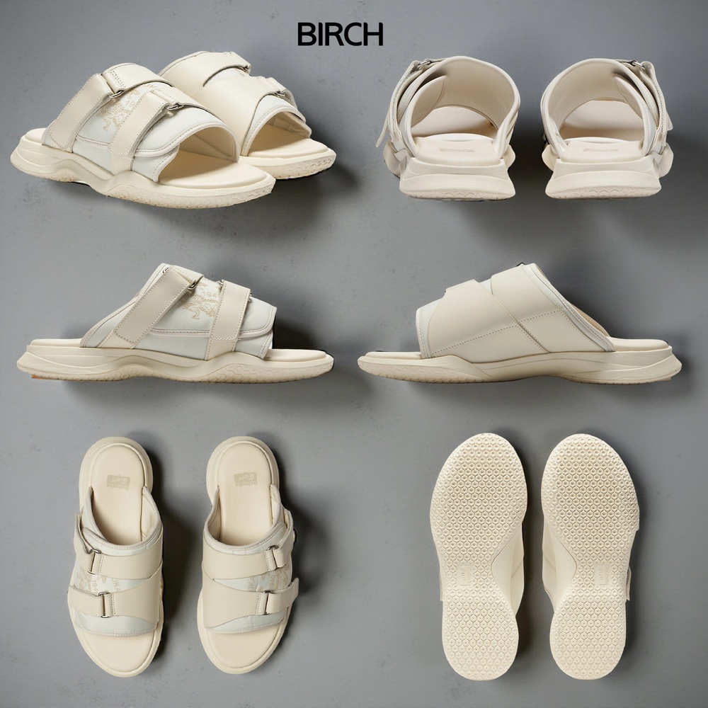 오니츠카타이거 오보리 슬라이더 2.0 슬리퍼 샌들 남성 1183C332 BIRCH 260 - 상세 이미지 2