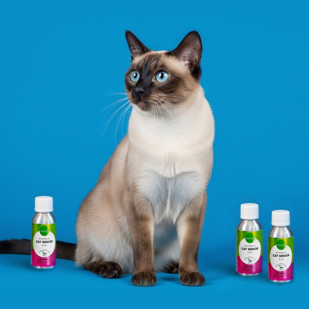 뉴트롤린 고양이 피부 치매 비듬 탈모 영양제 오메가3 캣 시니어 150ml - 상세 이미지 5