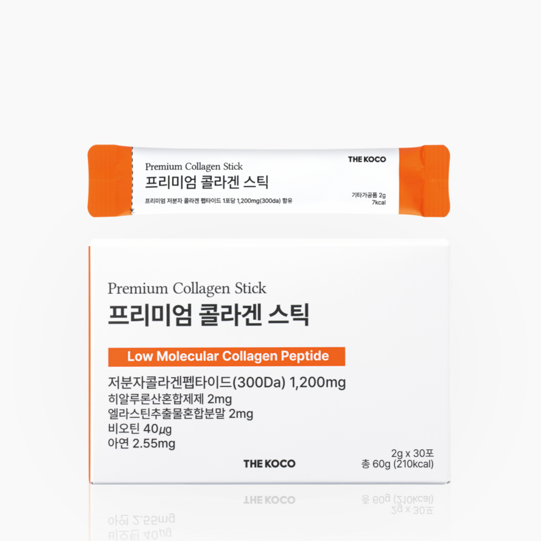 [300달톤] 더코코 저분자 콜라겐 비오틴 스틱파우더 2g 30포, 1개