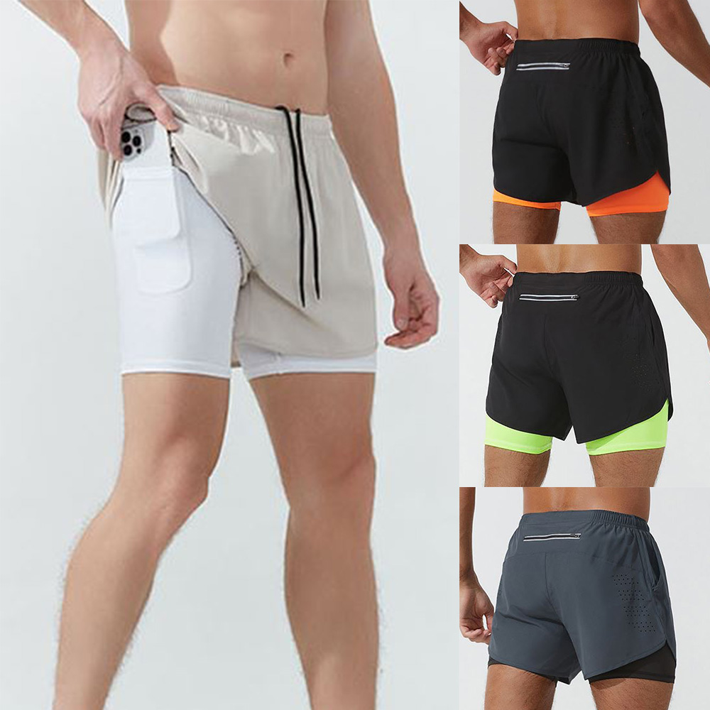 남녀 러닝 반바지 헬스 트레이닝 스포츠 속건 팬츠