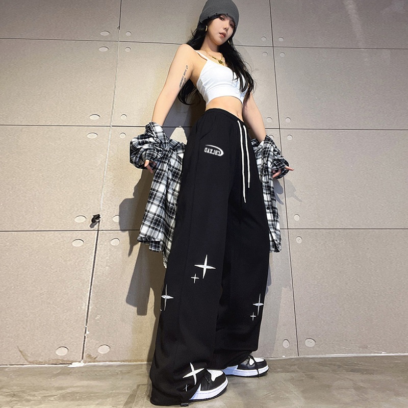 줌바 댄스 힙합 바지 여름 줌바댄스복 단체복 라인 댄서복 줌바복 조거팬츠 라인댄스 라틴 - 상세 이미지 2