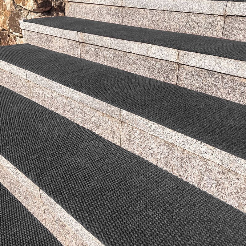 논슬립 계단 매트 상가 빌딩 미끄럼방지 발판 패턴A 회색 / TPE / 5장 26x80cm