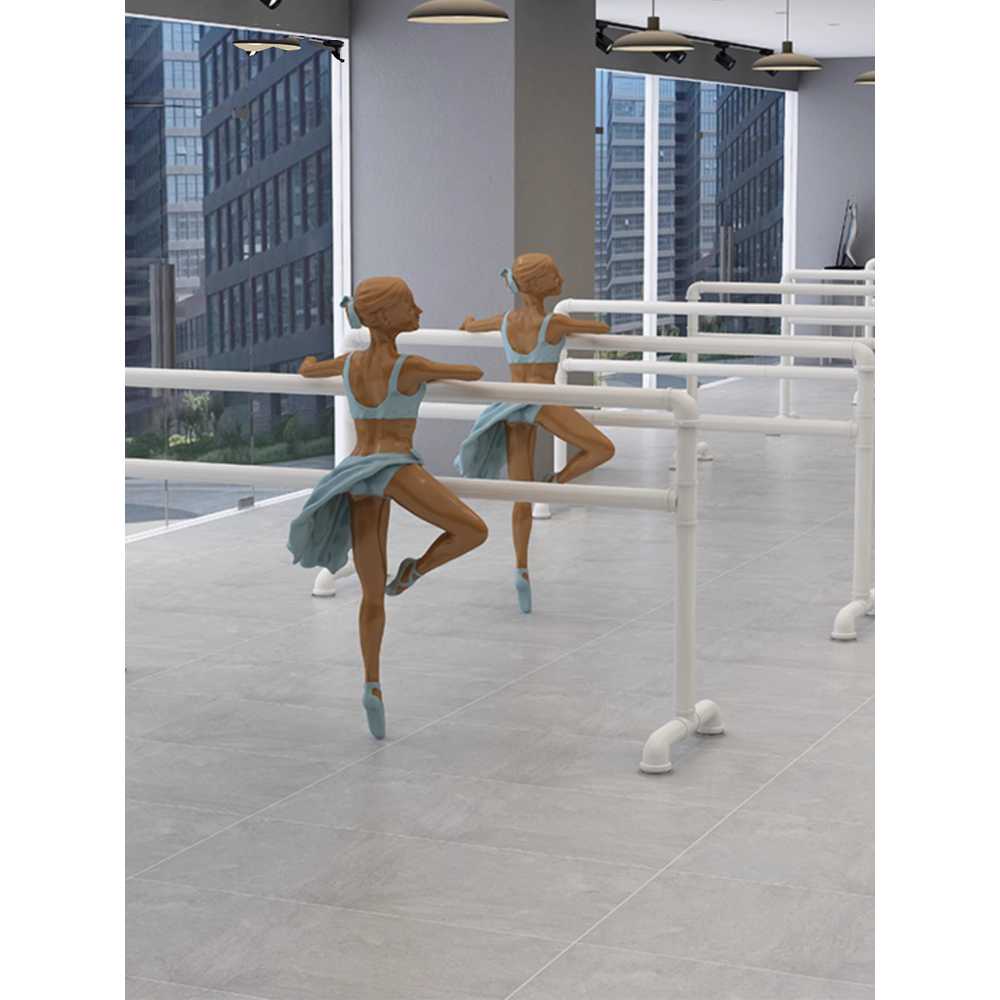 무용실 발레바 발레봉 지지 무용 교습소 거치대 연습 250cm 블랙 - 상세 이미지 3