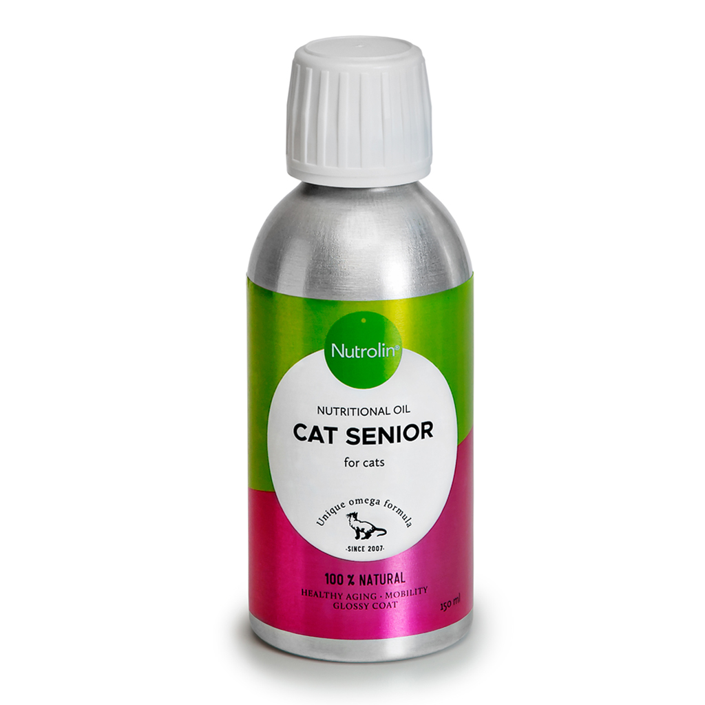 뉴트롤린 고양이 피부 치매 비듬 탈모 영양제 오메가3 캣 시니어 150ml 이미지 8