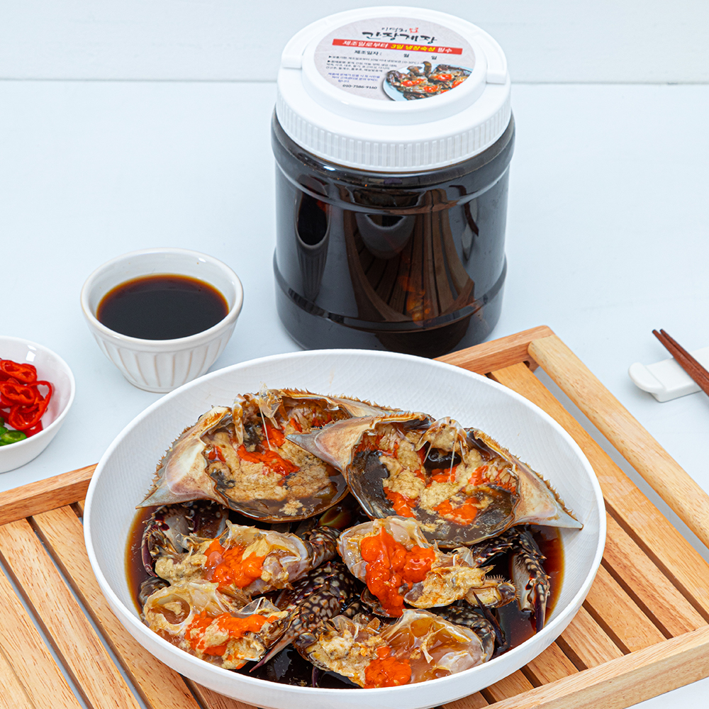 미남밥상 암꽃게 국내산 알배기 프리미엄 간장게장 1.2kg, 1개 - 상세 이미지 2