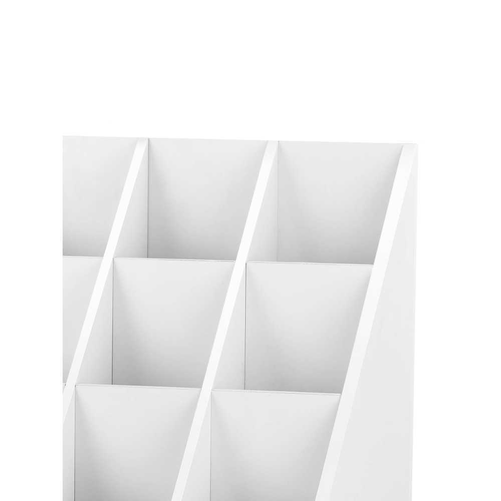 촬영 배경지 보관함 고정대 스튜디오 사진 소품 홀더 화이트 18칸 (76x36.5cm) - 상세 이미지 2