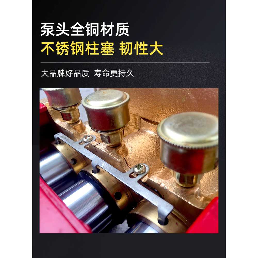 플런저 분무기 고압 펌프 전기 청소 이중 동력 배터리 표준형 - 상세 이미지 4