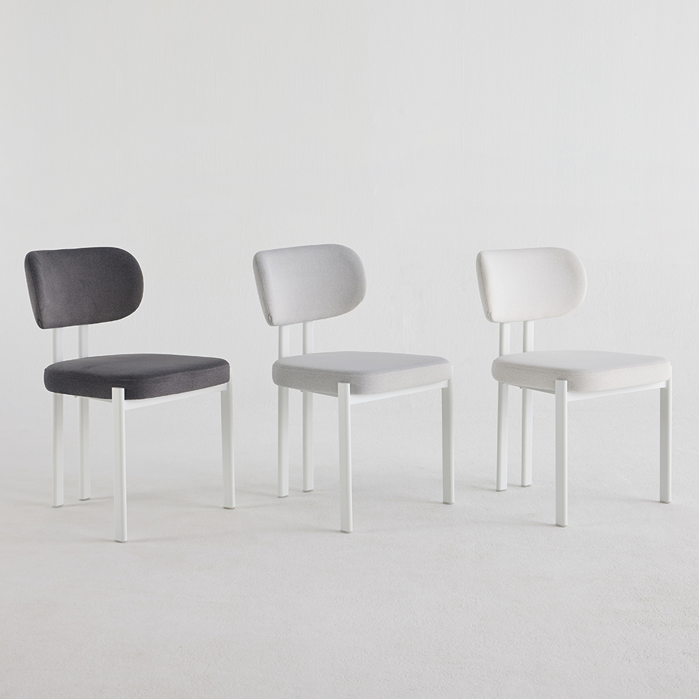 누벨 패브릭 카페 체어 다이닝 편한 식탁 의자