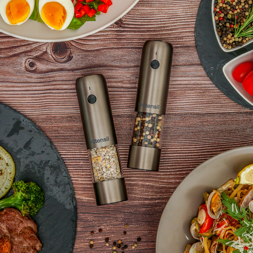 충전식 전동그라인더 참깨갈이 소금 통후추 그라인더