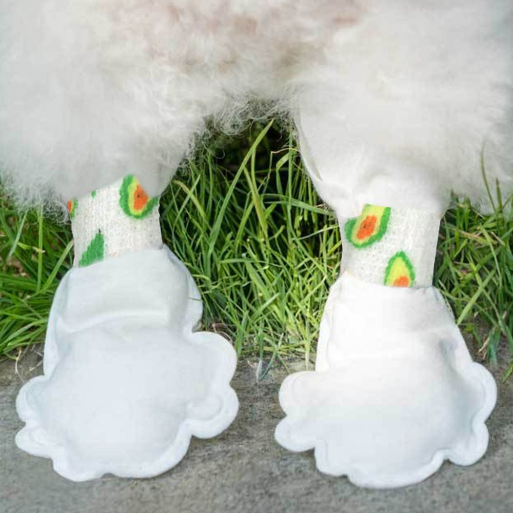 강아지 일회용 산책 신발 반려견 부직포 신발 양말 40매1세트