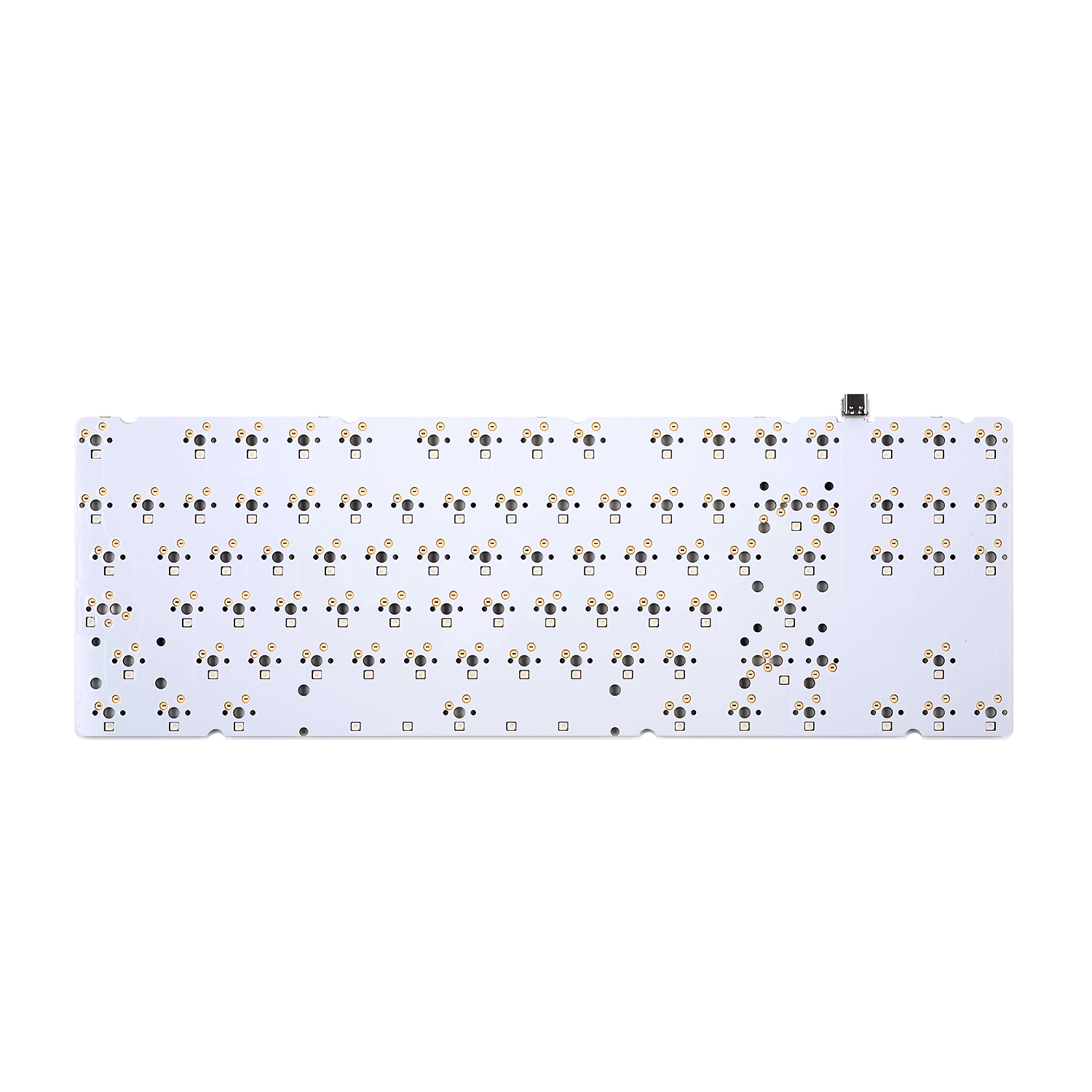 [우측 쉬프트 스플릿 사용 X] Nova 핫스왑 PCB RGB FR-4 화이트 1.6mm - 상세 이미지 3