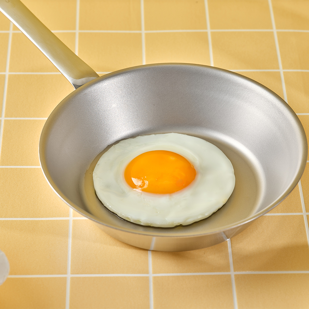 [도착보장] 클래딘 IH 통3중 리얼 티타늄 미니 프라이팬 18cm - 상세 이미지 4