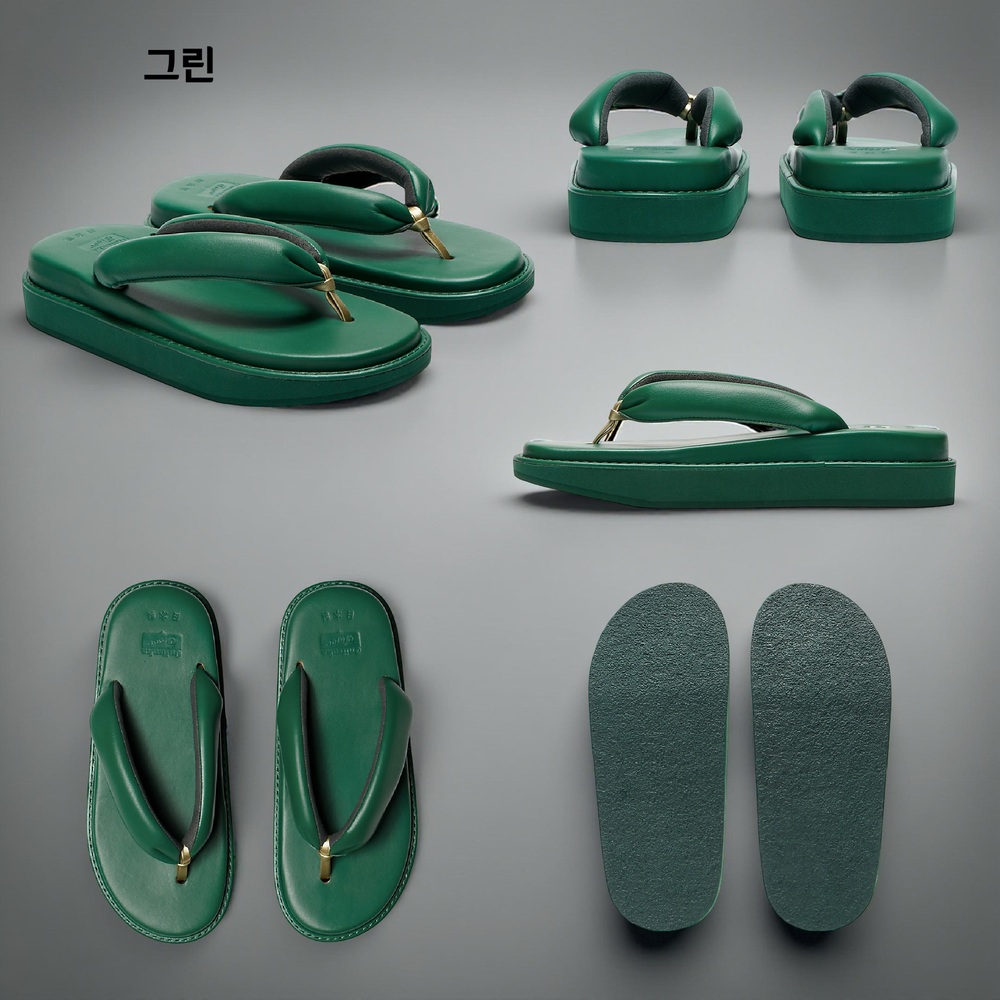 오니츠카타이거 TIGER SETTA NM 쪼리 슬리퍼 남성 1183C318 블랙 280 - 상세 이미지 4