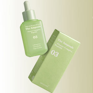 더앰플 비건 플라워 콤플렉스 펩타이드 모공 탄력 무자극 세럼 50ml 솔직 후기 | 피부 타입별 분석 - 상품 이미지 1