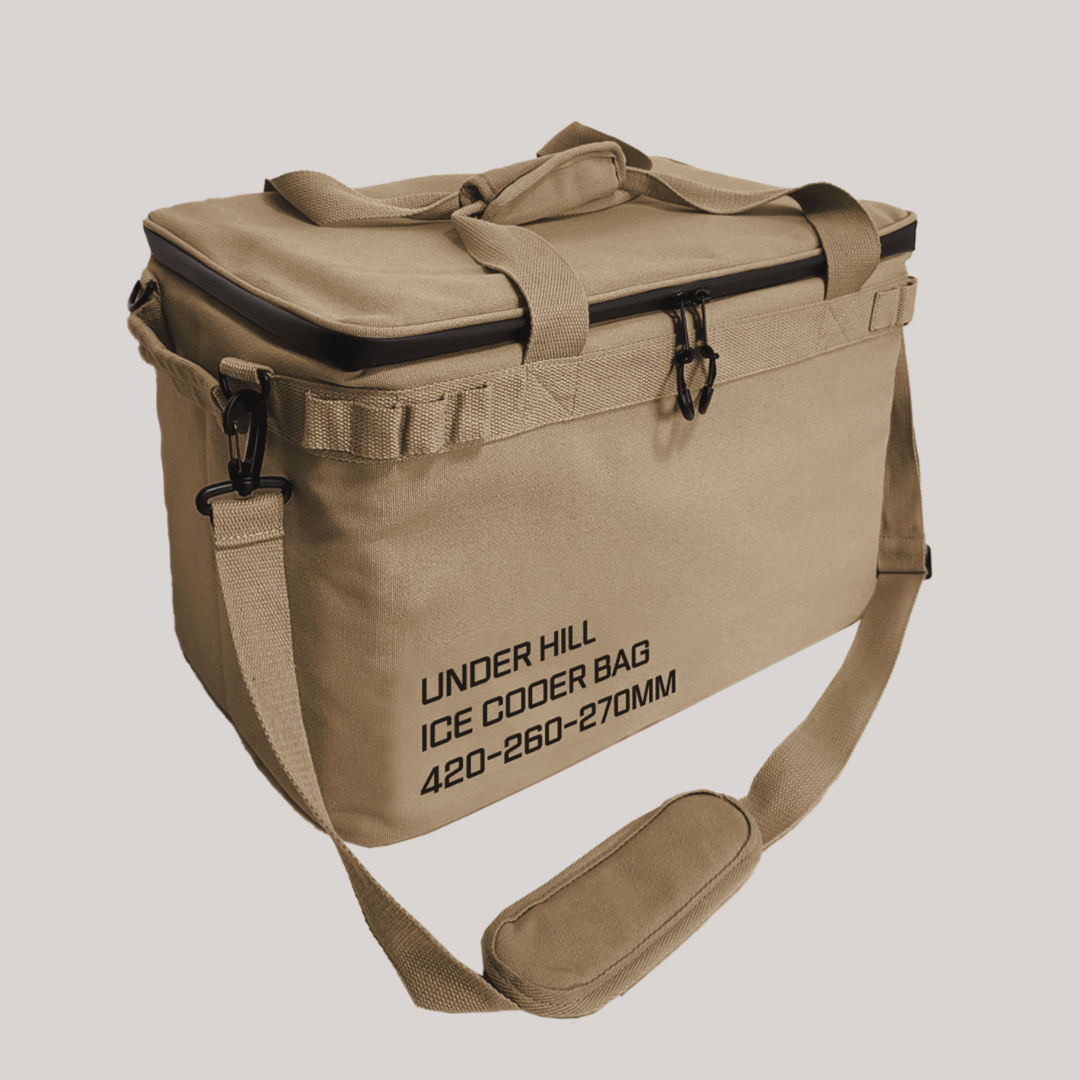 언더힐 보냉백 보냉가방 쿨러백 소프트쿨러 30L, 탄베이지