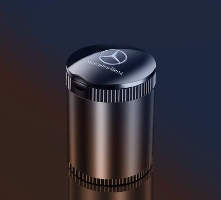 라슈에뜨 아우디 벤츠 차량용 대용량 재떨이 LED 담배 흡연 재털이 벤츠 시크블랙 - 상세 이미지 2