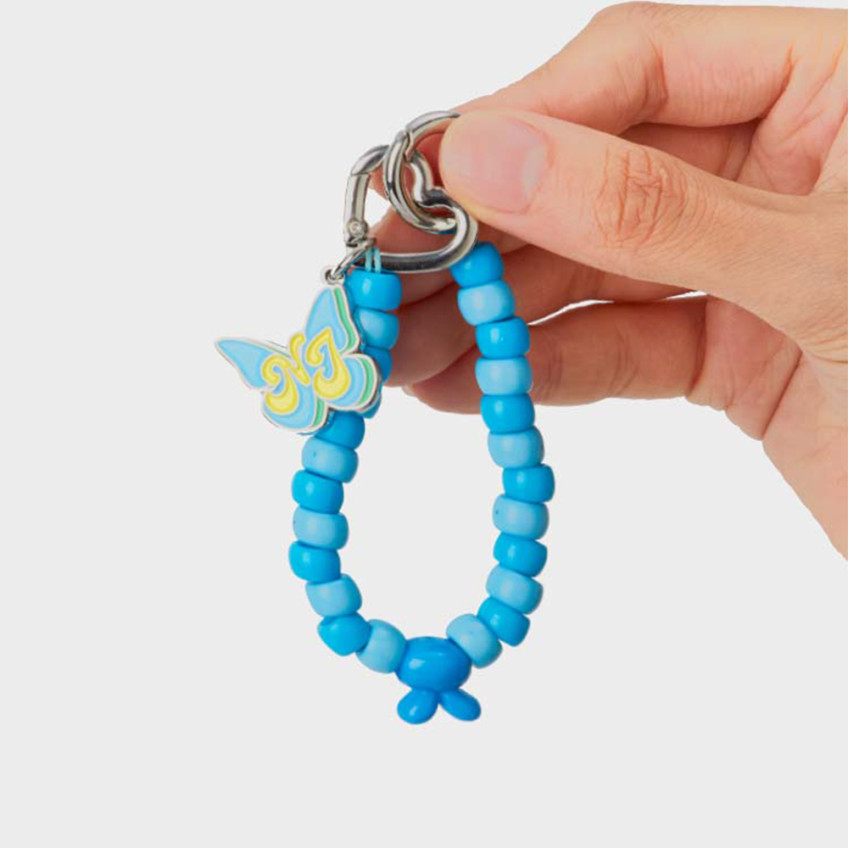NewJeans Get Up Keyring — Red