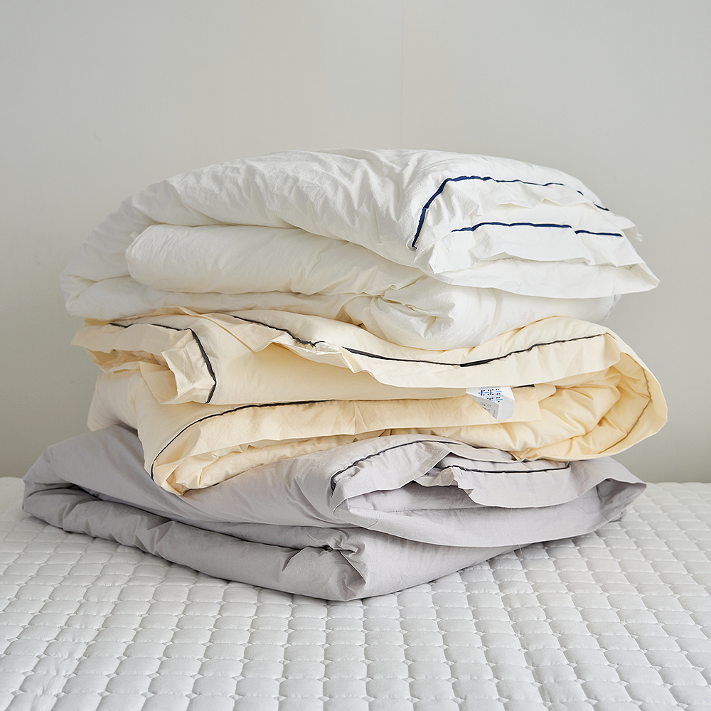 쿠에뜨 호텔이불 하이엔드 고밀도 순면침구 심플 신혼침구