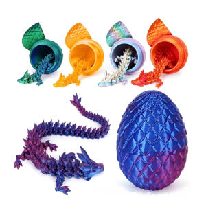 빌리네집 3D 공룡알 장난감 뱀장난감 뱀피규어 세트 드래곤 관절형 실사용 후기 | 효과 있을까? - 상품 이미지 2