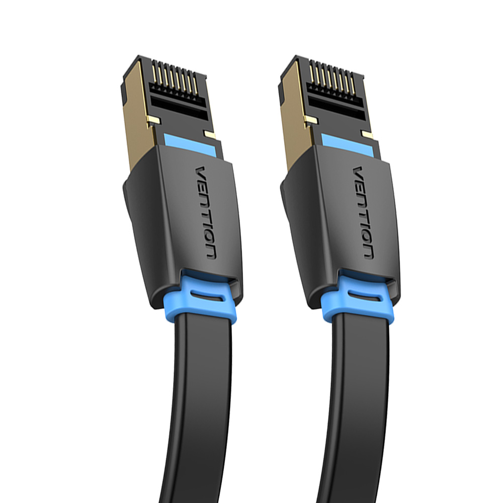 벤션 40Gbps CAT8 칼국수형 인터넷 초고속 랜선 랜케이블 IKC 5m, 1개 - 상세 이미지 2