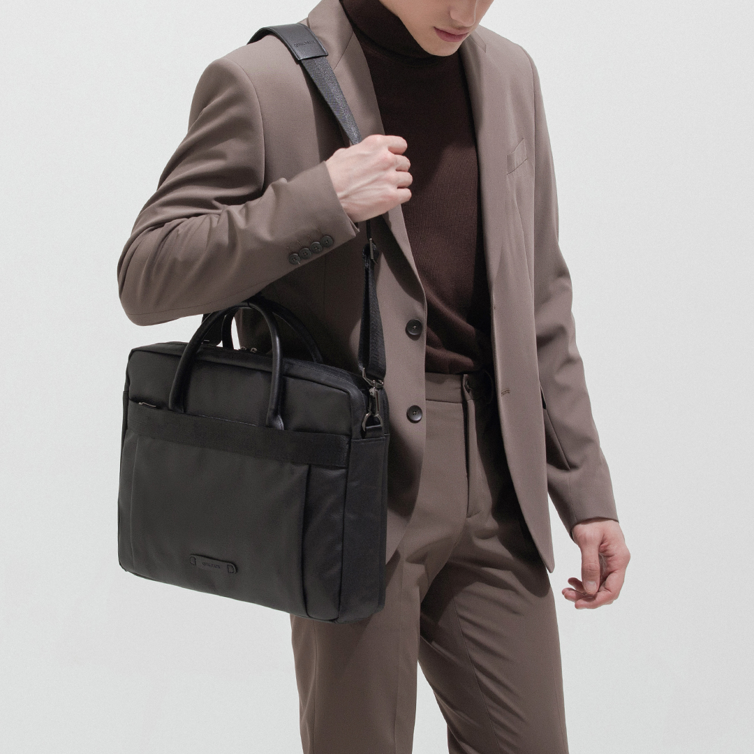 퀄팩 커렌트 브리프케이스 510 / 남자 서류가방 크로스백 토트백