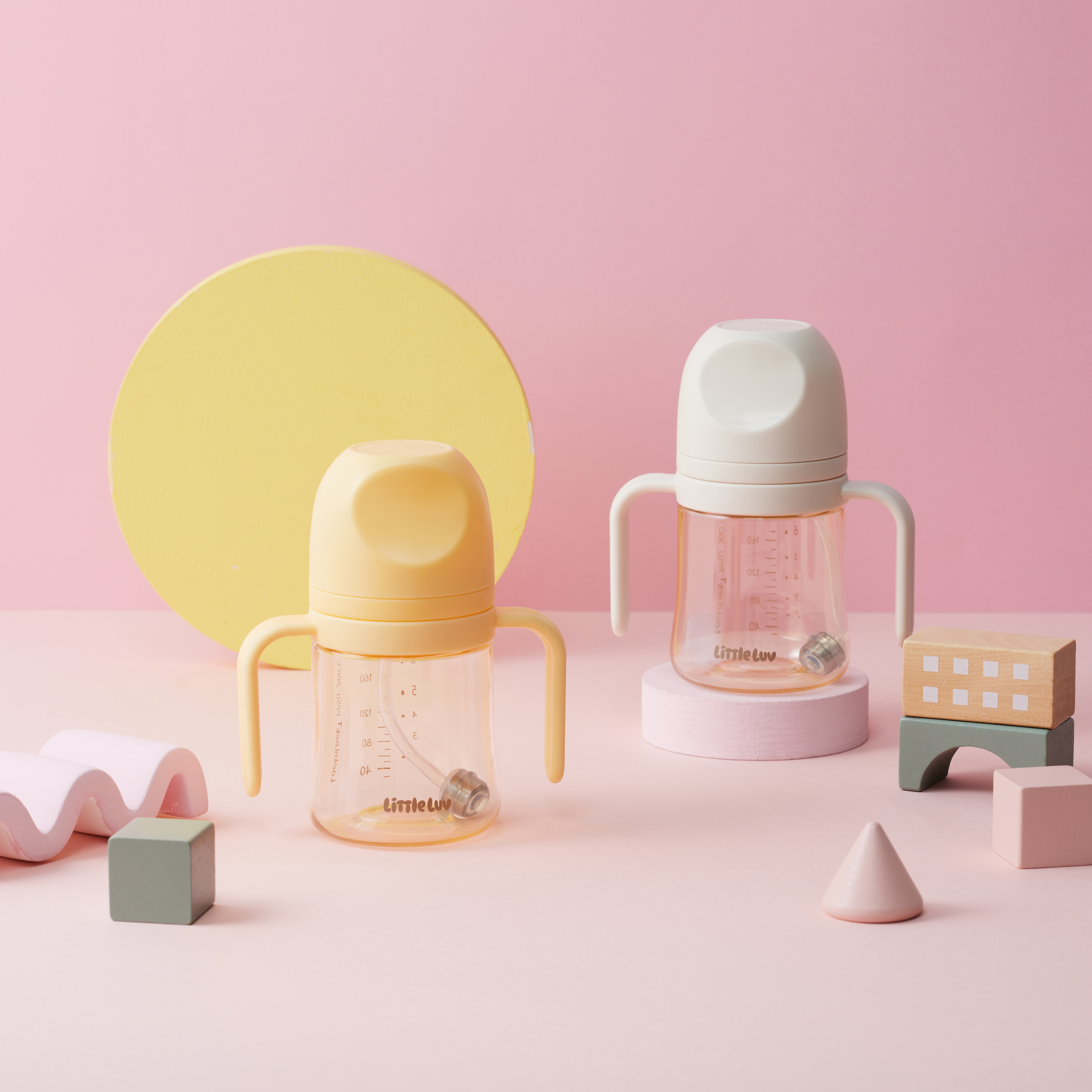 락앤락 리틀럽 퍼스트 PPSU 양손 빨대컵 280ml (HAP914)