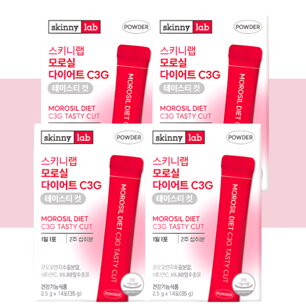 스키니랩 모로실 모로오렌지 다이어트 테이스티컷 14포 X 4개