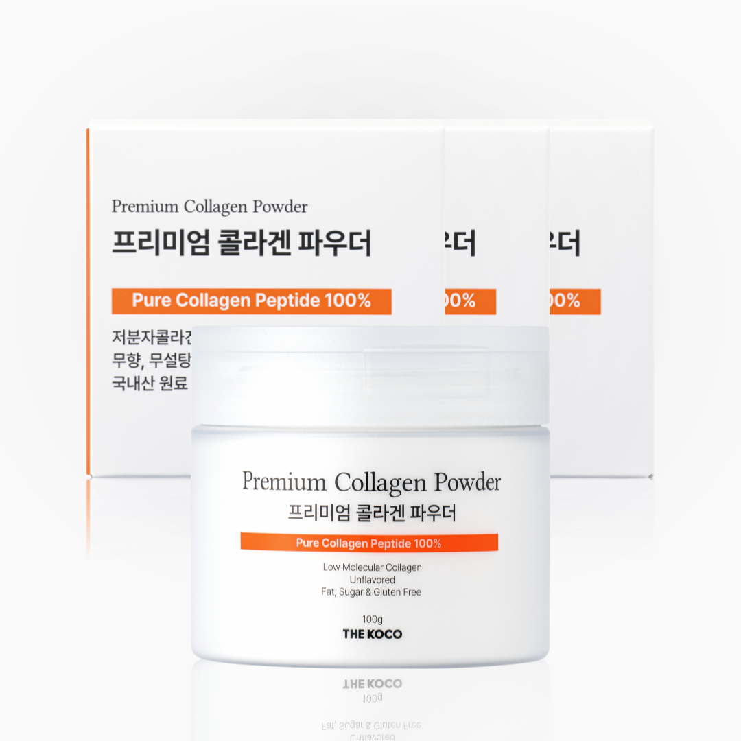 [300달톤] 더코코 저분자 콜라겐 파우더 100g, 3개 - 상품 이미지
