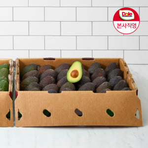 [Dole공식몰] 페루산 후숙 아보카도 1box (5.5kg내외) 맛있게 먹은 솔직 후기 - 상품 이미지 1