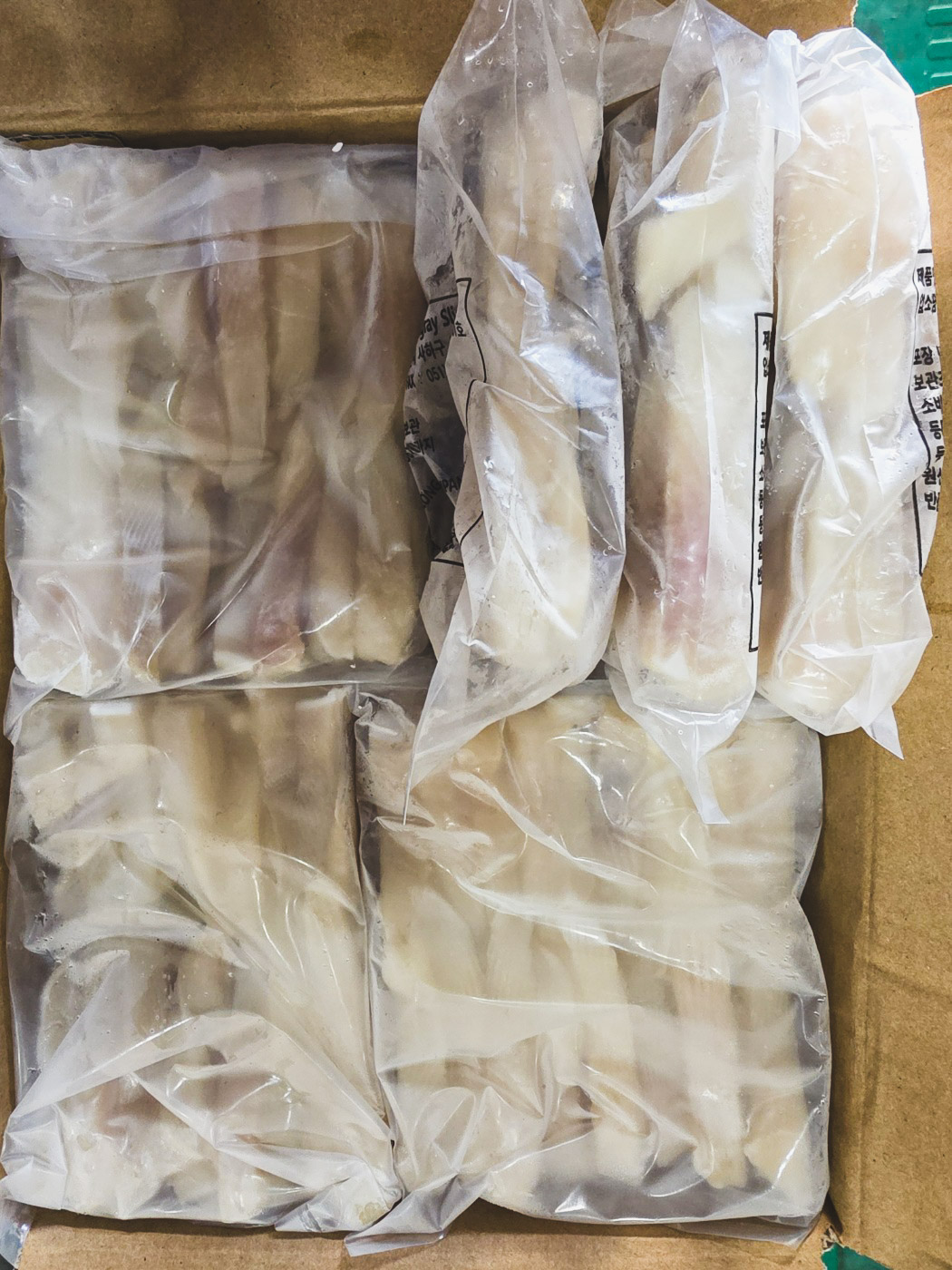 미다지 냉동 손질 가오리채 무침 고명 업소용  2.16kg  한박스 비빔 회냉면 식당용 - 상세 이미지 4
