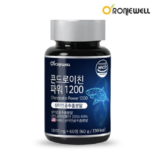콘드로이친 파워 상어연골 추출물 60정 1개 - 상세 이미지 2
