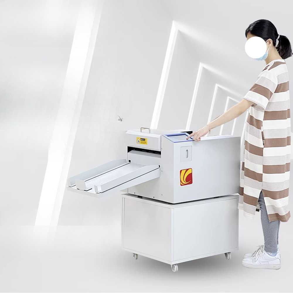 종이 자동 접지기 A4 DM 접기 홍보물 주보 제본기계 RD-350B - 상세 이미지 2