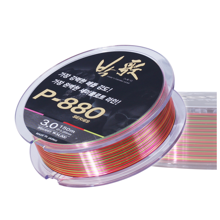 아티누스 P-880 멀티컬러 세미 플로트 라인 무공사 나일론 원줄 6.0호, 200m - 상세 이미지 4