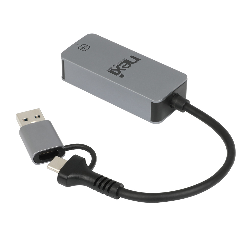 넥시 USB3.1 C타입 A타입 5G 유선랜카드 무전원 포터블 넷북 노트북 양방향 이미지 8