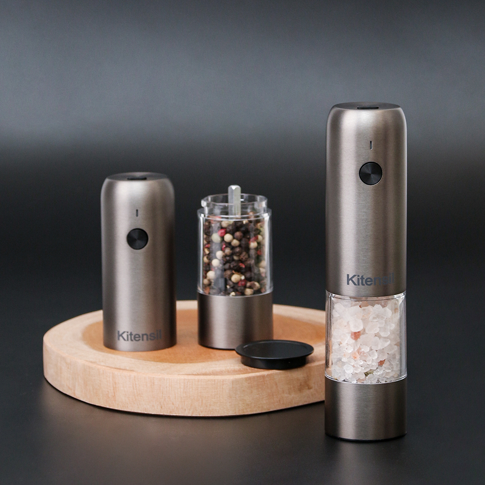 충전식 전동그라인더 참깨갈이 소금 통후추 그라인더